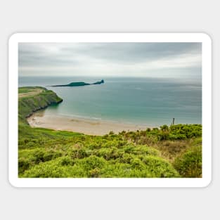 Rhossili Bay, South Wales Sticker